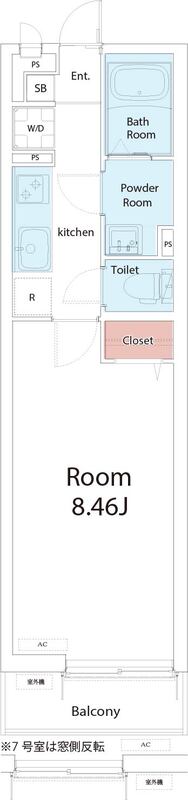 リブリ・モナミ・エムケイ3階 間取