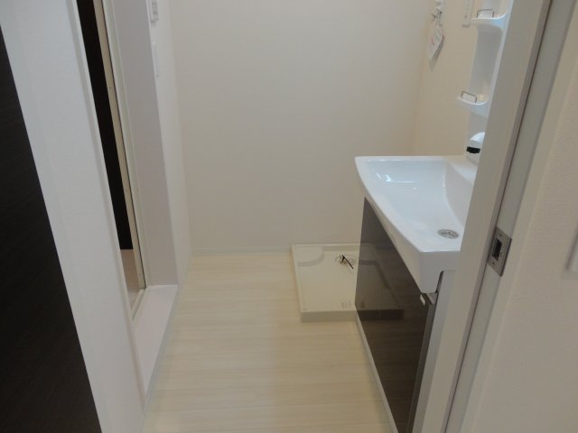 Camellia203号室 脱衣所