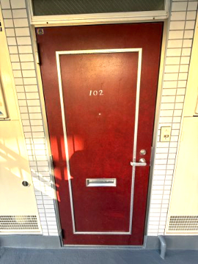 サニーヒル102号室 玄関