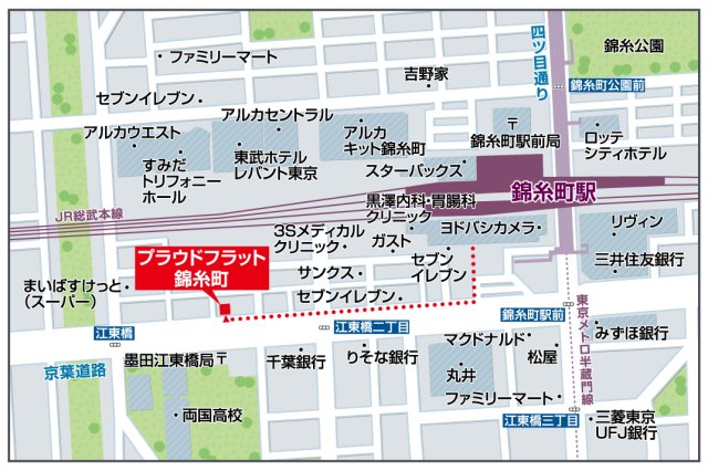 プラウドフラット錦糸町702号室 null