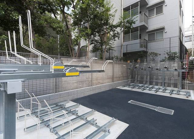 ガーラ・ヴィスタ水道橋4階 駐輪場