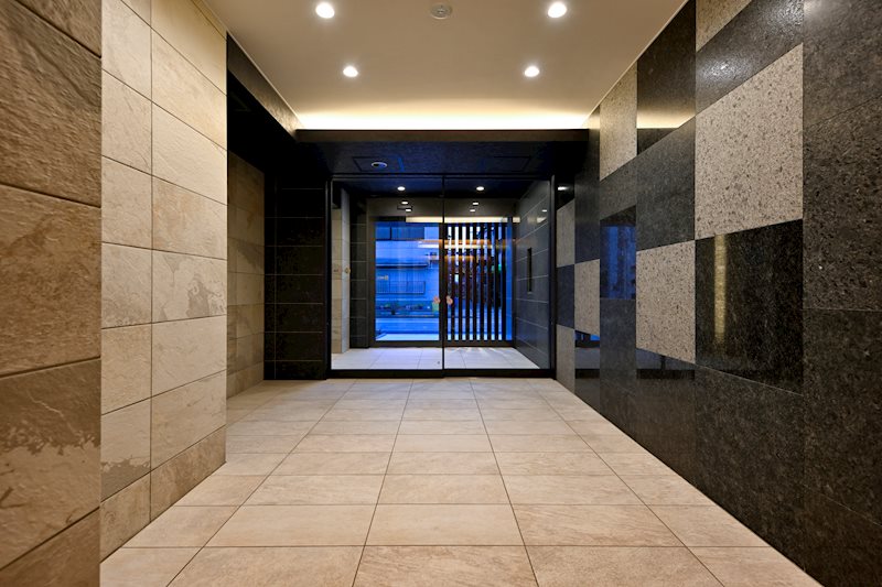 ドゥーエ日暮里1階 エントランス