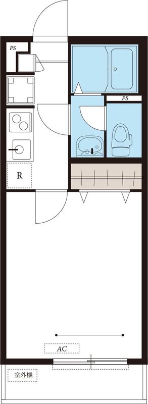 リブリ・踊場1階 間取