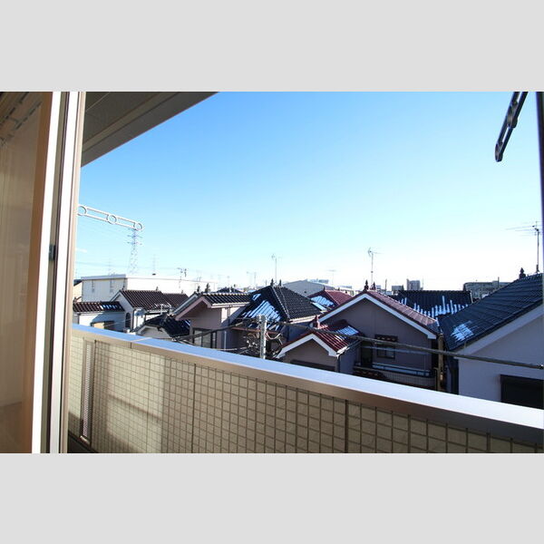 シトロンフレアⅡ バルコニーからの眺望。見晴らし良好♪