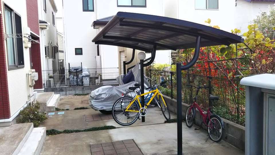 レオネクストシャンローズ201号室 駐輪場