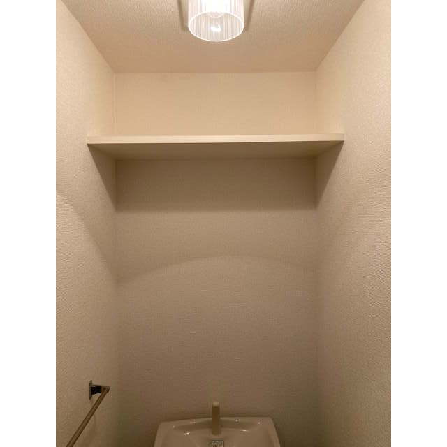 フェリシティ205号室 トイレ・収納棚