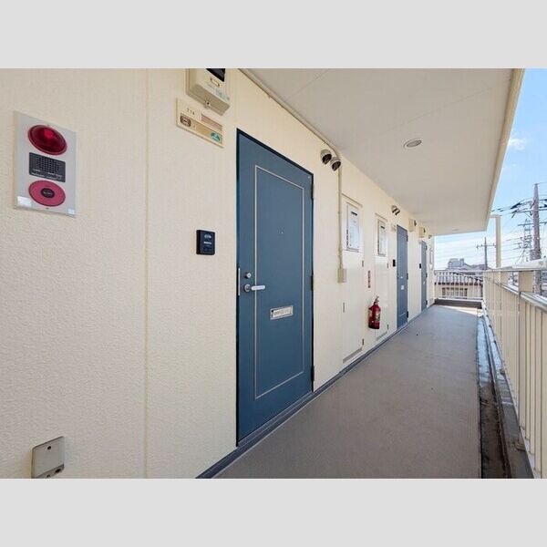 ハイムカメリア214号室 玄関ドア