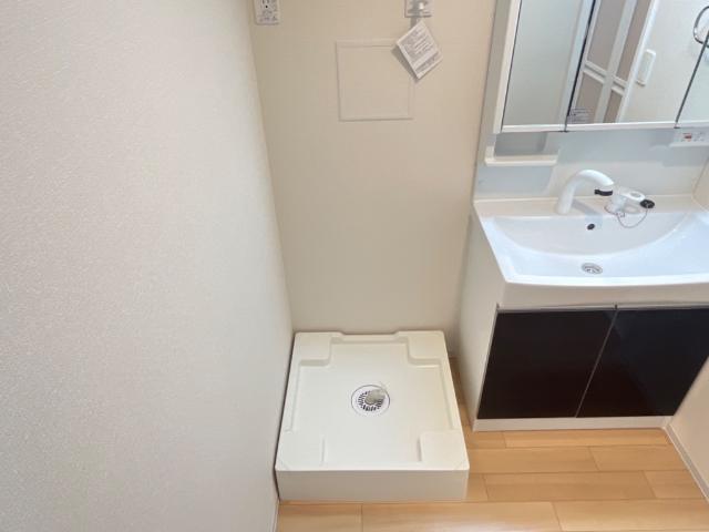 サウザンドリーフ201号室 洗濯機置場