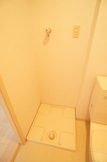 芝コーポ５号館0601号室 洗濯機置場です