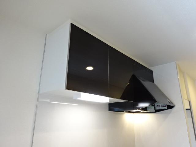 prunier（プリュニエ）207号室 吊戸棚、レンジフード（イメージ）