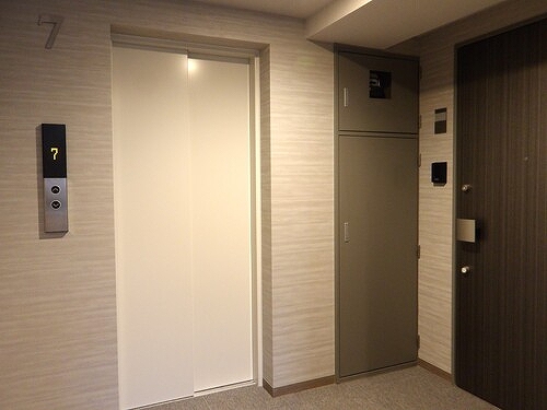 プレセダン板橋本町4階 エレベーター　※2025.11新築未入居時撮影
