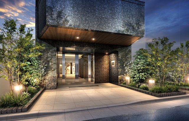 コンシェリア神楽坂 ＣＲＯＳＳＩＡ4階 ◆エントランスパース◆