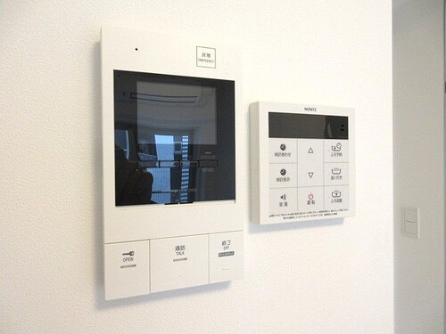 プレセダン板橋本町8階 インターホン　※2025年11月新築未入居時撮影