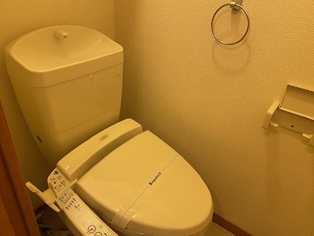 レオパレスプルミエール205号室 温水洗浄便座