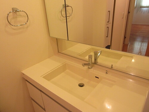 エム・ブランド相模大野13階 洗面台　内装前　※2023年09月の写真