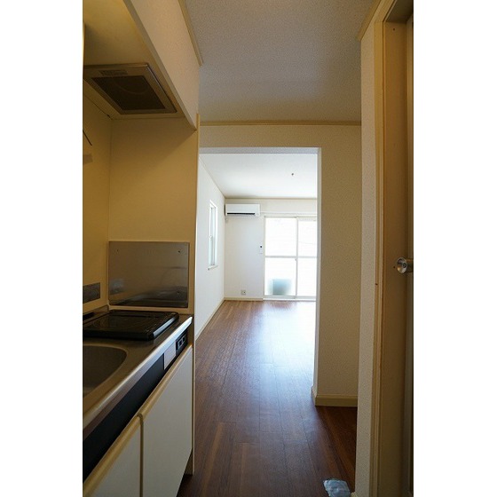 ベルシオン長沼0201号室 キッチンエリア