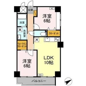 NTマンション203号室 間取
