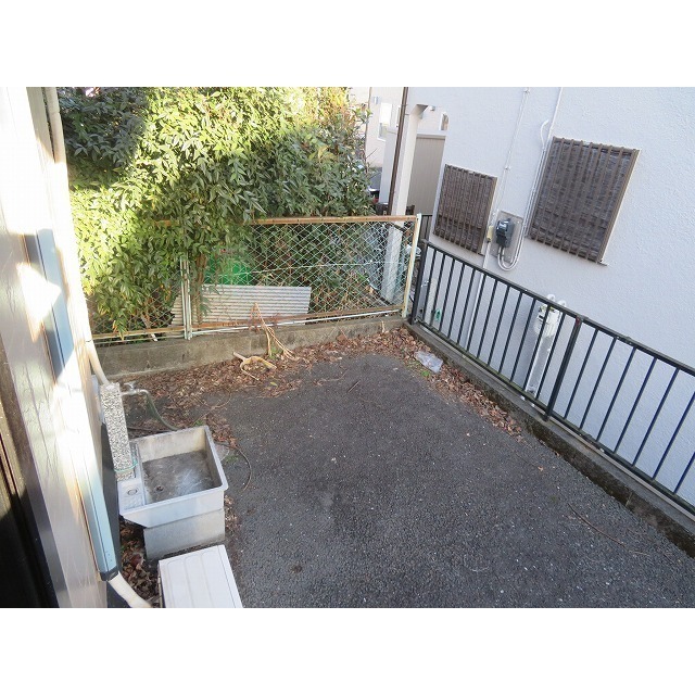 グリーンアムス001F号室 テラス