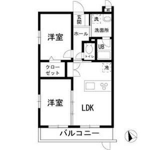 ジェメリフェリオ武蔵野N101号室 間取
