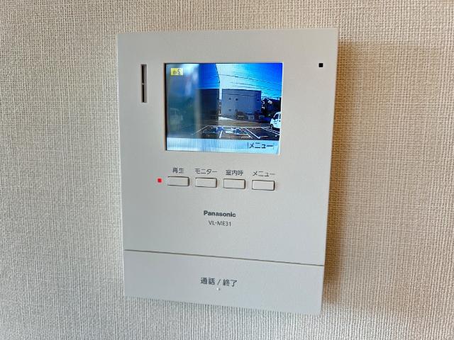 エスペランサ206号室 カメラ付インターホン