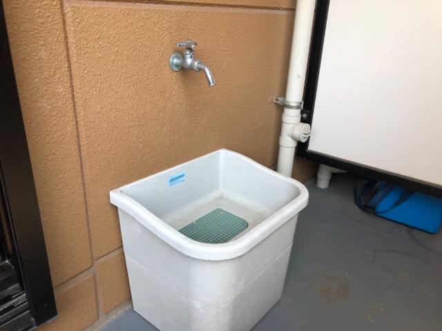 グランベル・ハウスⅠ106号室 ベランダ水栓