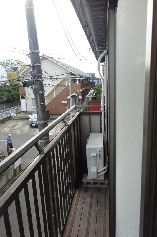 スカイハイツ（飯山満）2階 バルコニー