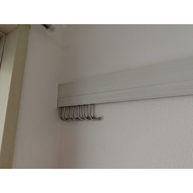 ビーバレーＭⅡ203号室 リビング壁面フック