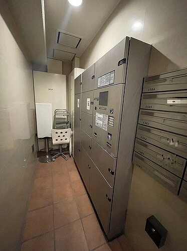 ルネサンス南柏駅前 宅配ボックス　※2026年3月撮影の写真