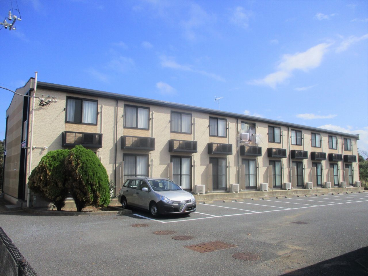 レオパレスサンライズビューＢの外観画像