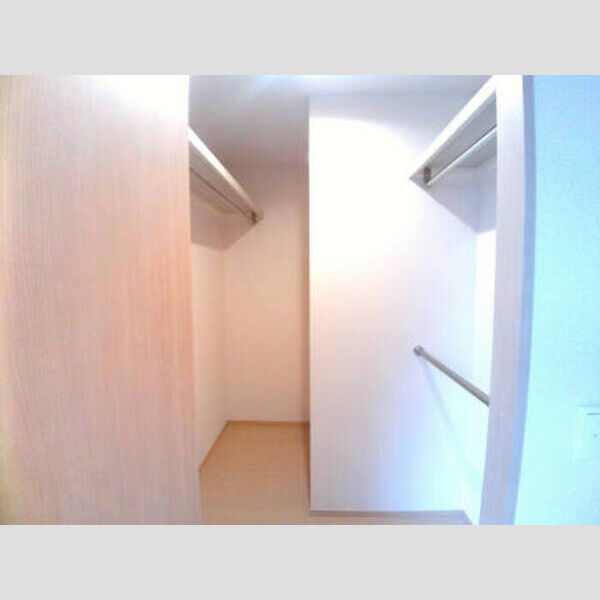 ハイツ ルピナス 収納力アップのウォークインクローゼット