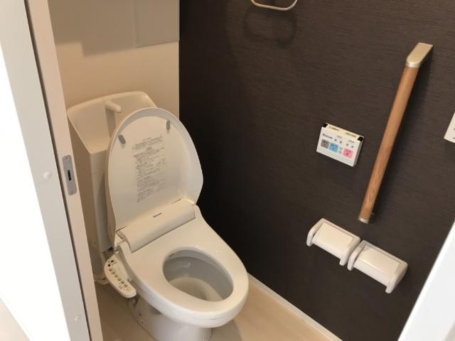 フォレスタ湘南201号室 シャワー付トイレ