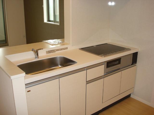 リバーサイド　グリーン キッチン