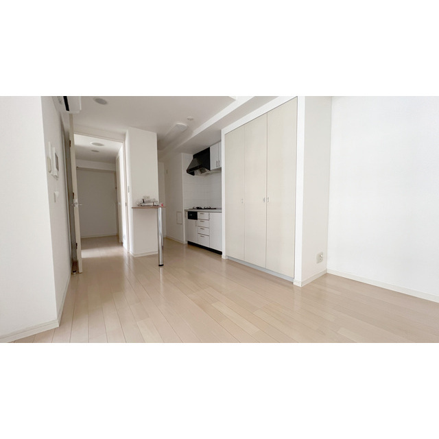 ファミール新宿グランスイートタワー202号室 白を基調とした明るい室内