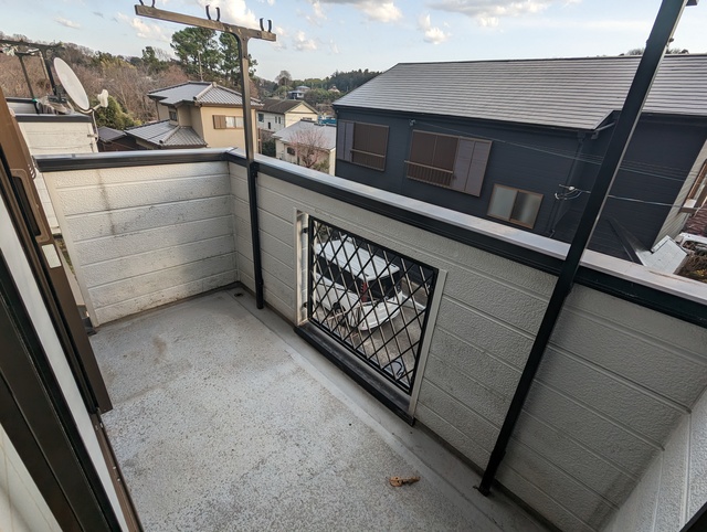 用田テラスＢ棟 バルコニー