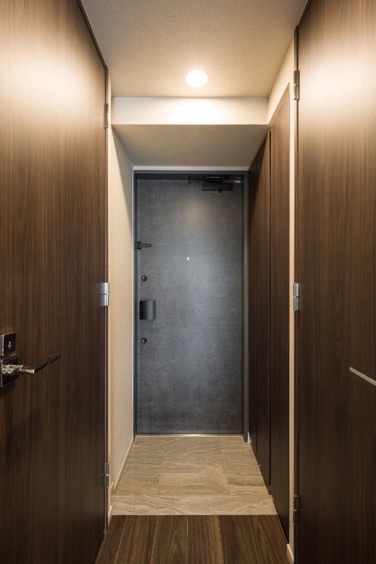 クレストコート門前仲町 玄関