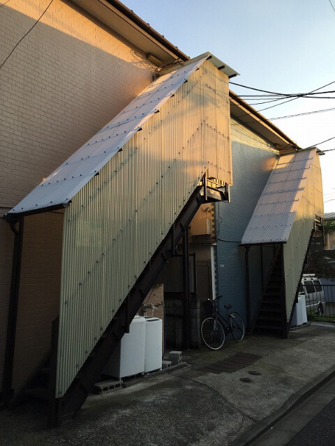 松林コーポ2号棟1階 外観