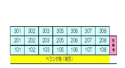 コスモハウスＢ－６(B-006)1階 部屋その他