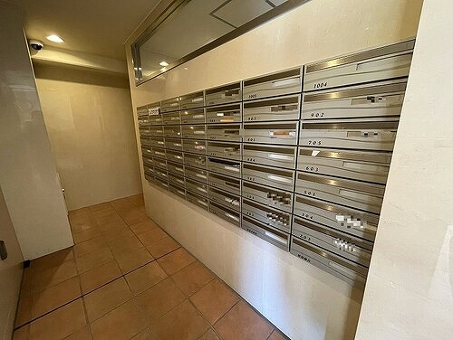 ルネサンス南柏駅前2階 集合郵便受　※2026年3月撮影の写真