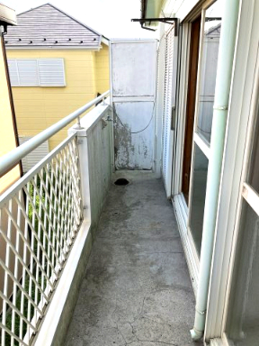 ハイツ小川202号室 バルコニー