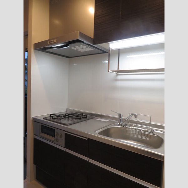 ヴィクトワール101号室 グリル付2口コンロです。