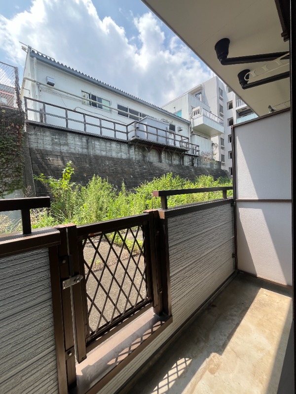 タウンコート池尻1階 バルコニー