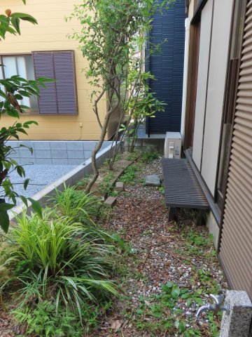 さいたま市大谷口戸建 緑と濡れ縁がある落ち着ける空間