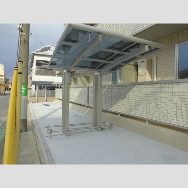 プランドール柴又 駐輪場