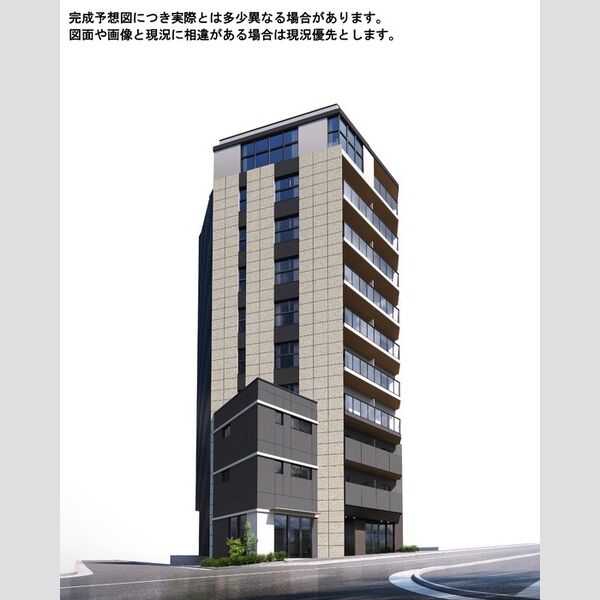 K.H.Mビル602号室 ※完成予想図につき、実物とは多少異なる場合があります。