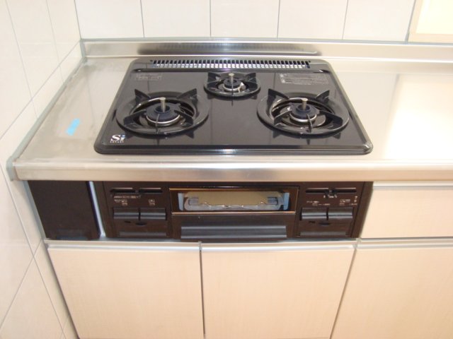 ワースファミリア・ユー201号室 ガスコンロ