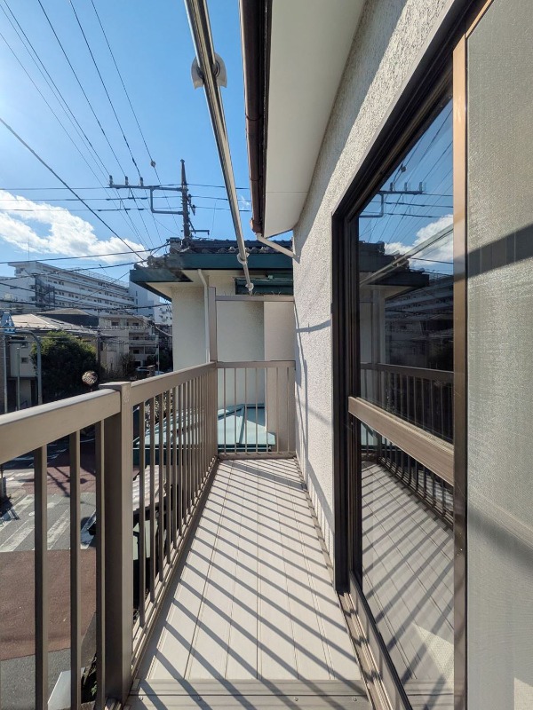 中川邸 バルコニー