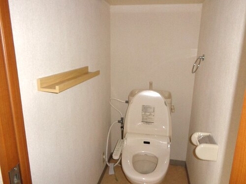 リヴィエルバーグ西大島 トイレ　同タイプ別部屋2018年6月撮影