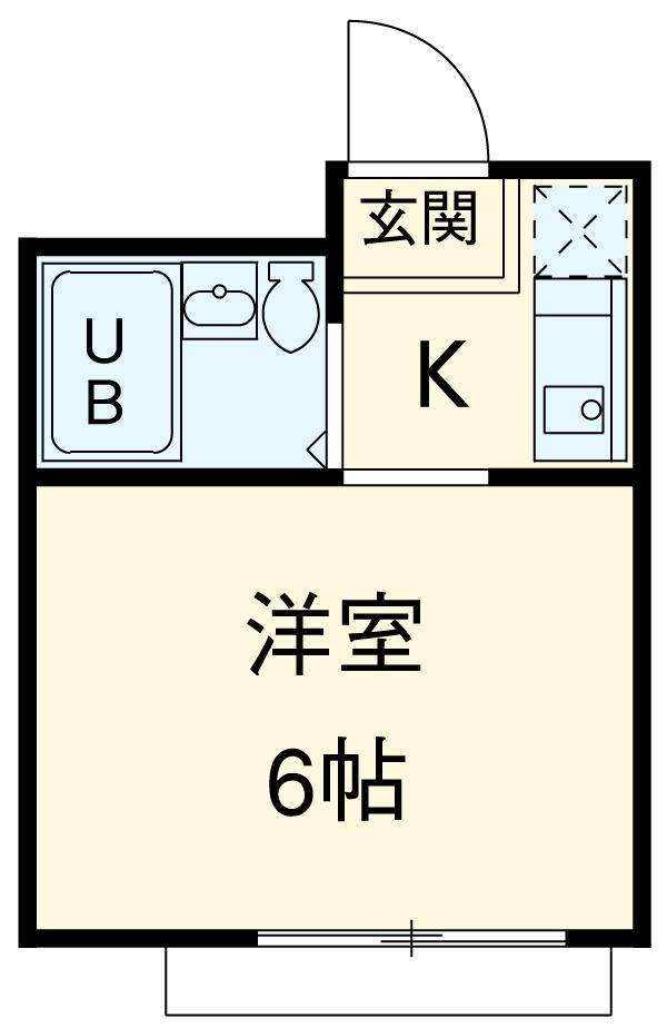 サンフラワー仲町ハイツ101号室 間取