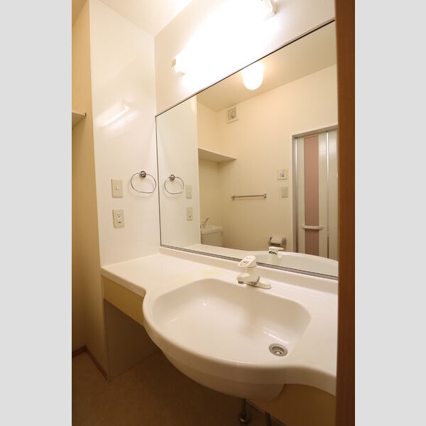 めぞん モナリエ102号室 洗髪洗面化粧台