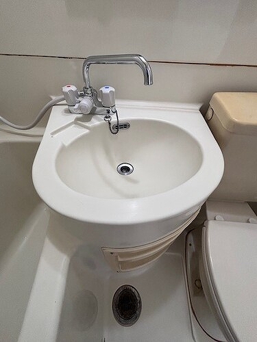 東京ベイビュウ5階 洗面所　※2024年9月撮影